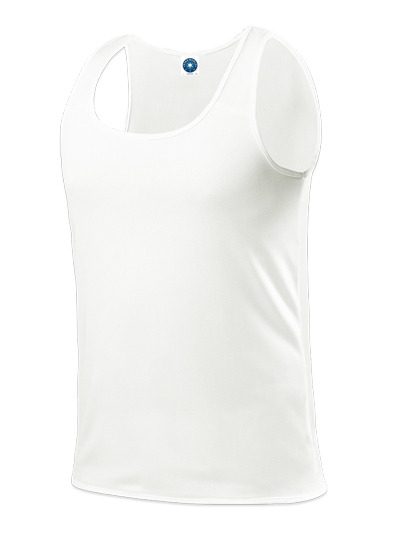 Men´s Running Vest – Starworld in White
