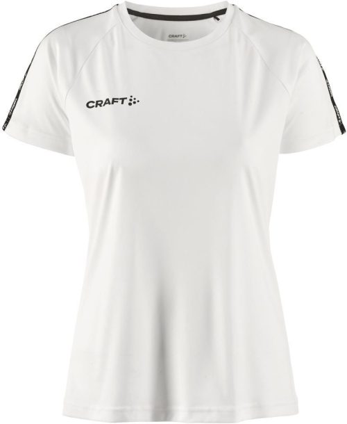 Damen Kontrast Sport Shirt Squad Go Contrast Jersey W – Craft Teamwear in White