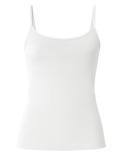 Women´s Premium Spaghetti Top – HRM in White