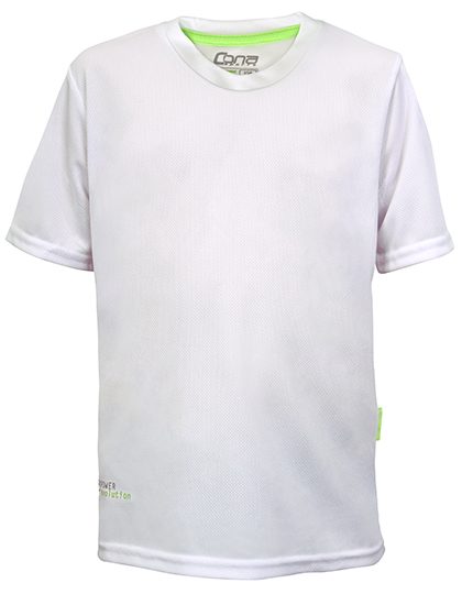 Kids Evolution Tech Tee – CONA SPORTS in White