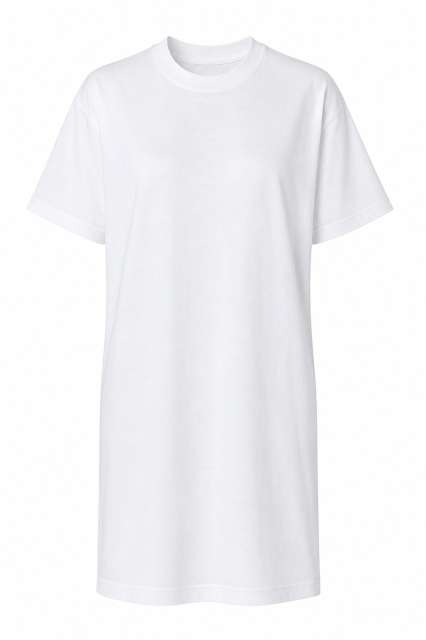 Womens Tee Dress – True Blanks in White