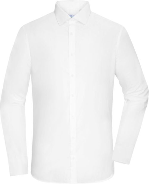 Popeline Slim Fit Hemd langarm JN 1372 – Daiber in White