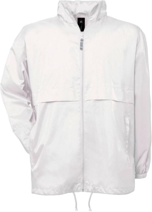 Gefütterter Windbreaker Air – B&C in White