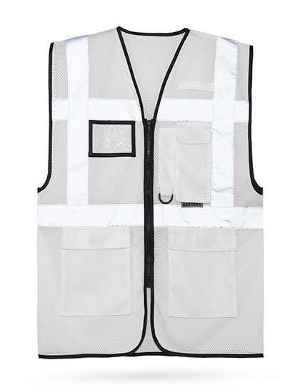 Mesh Executive Vest "larisa" – Korntex in White