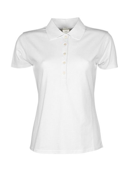 Women´s Luxury Stretch Polo – Tee Jays in White