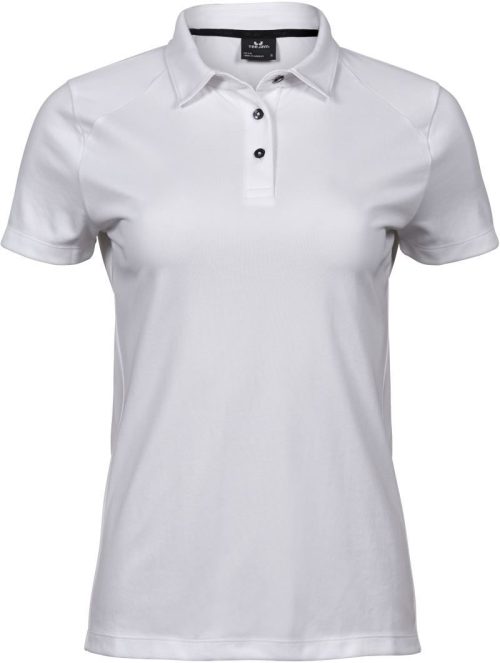 Damen Luxus Sport Polo TJ 7201 – Tee Jays in White