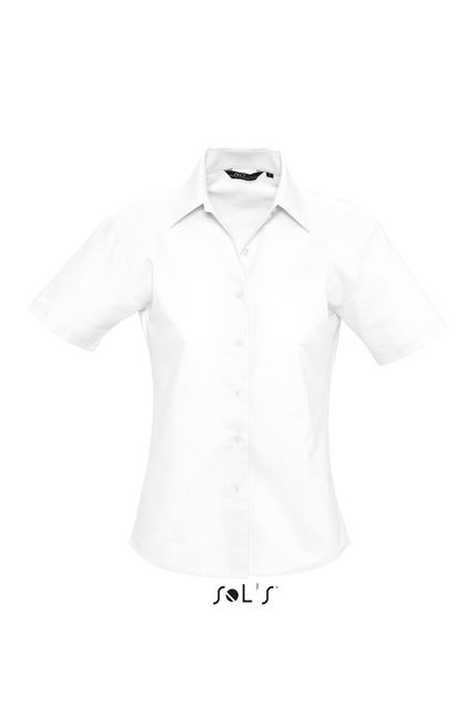 Sol's Elite - Short Sleeve Oxford Women's Shirt – SOL'S in White