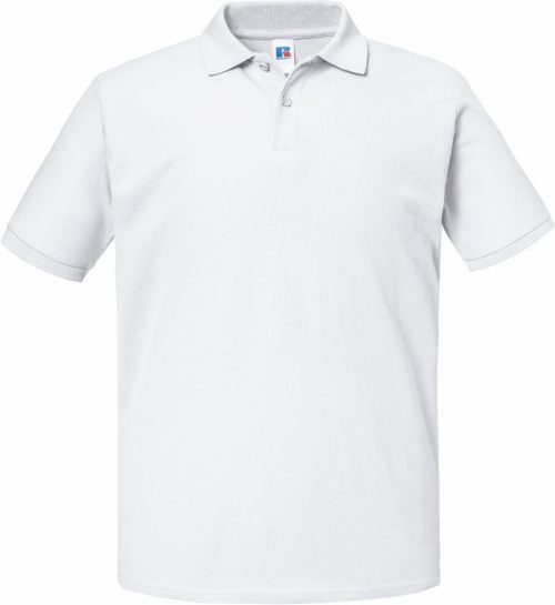 Herren Piqué Polo "Authentic Eco" 570M – Russell Athletic in White