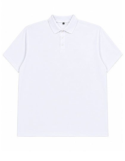 Unisex Polo – Miners mate supersize in White