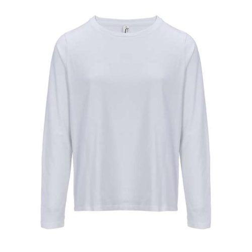 Sol's Monarch Women - Long Sleeve T-Shirt With Round Neck – SOL'S in White
