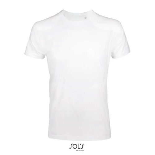 Sol's Imperial Fit - Men's Round Neck Close Fitting T-Shirt – SOL'S in White