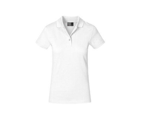 Damen Piqué Polo "Superior" 4005 – Promodoro in White
