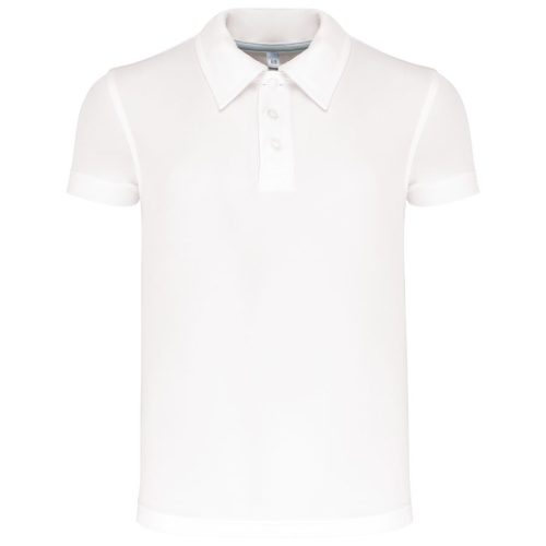 Kinder Kurzarm-Polo PA484 – Proact in White