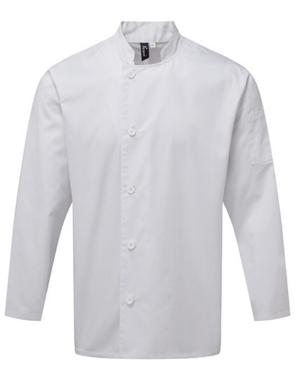 Essential Long Sleeve Chef´s Jacket – Premier Workwear in White