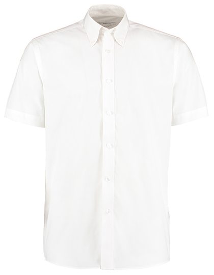 Classic Fit Workforce Shirt Short Sleeve – Kustom Kit in White