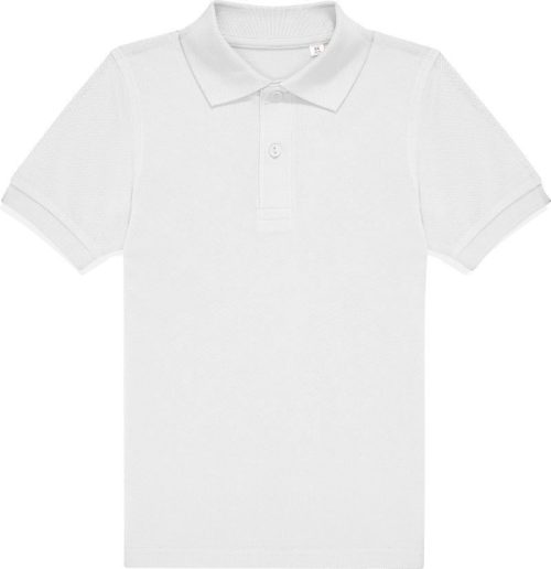 Kinder Piqué Polo My Polo 180 /kids – B&C in White