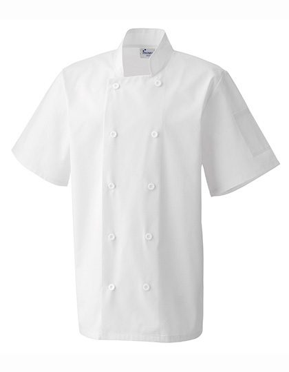 Short Sleeve Chef´s Jacket – Premier Workwear in White