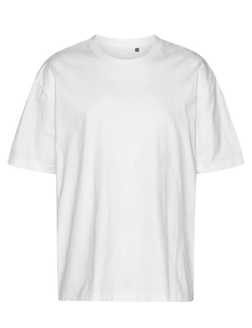 Oversize Bio IC T-Shirt "Tiger" T 60011 – Neutral in White