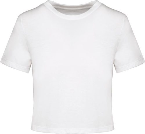 Damen Crop Top PA 4022 – Kariban ProAct in White