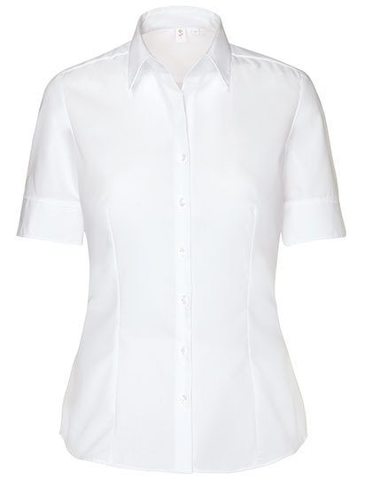 Women´s Blouse Regular Fit Short Sleeve – Seidensticker in White