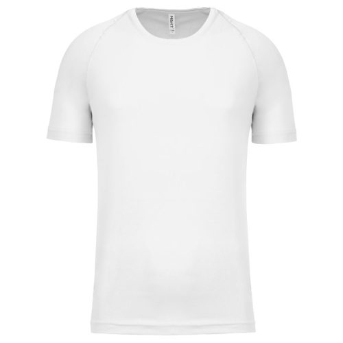 Kurzarm sportshirt PA438 – Proact in White