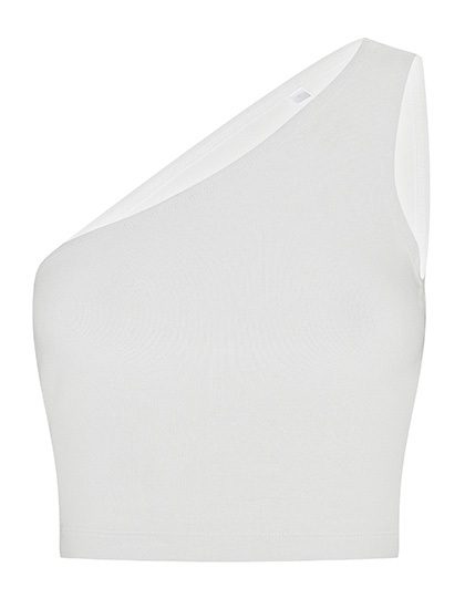 Women´s One Shoulder Top – SF Clothing in White