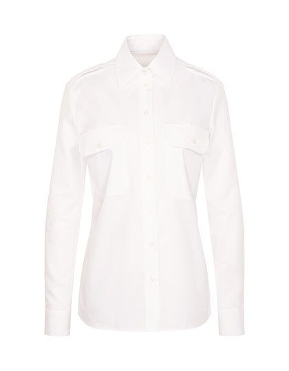 Women´s Pilot Blouse Regular Fit Shortsleeve – Seidensticker in White