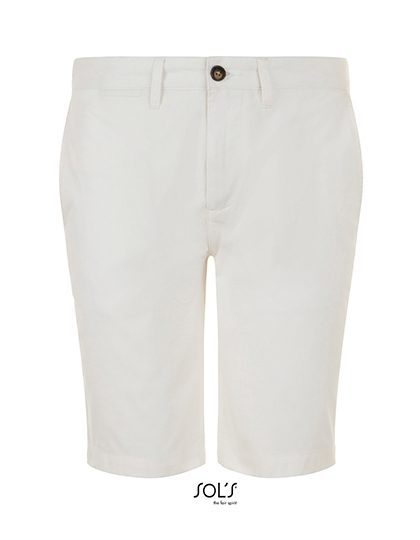 Men´s Jasper Bermuda Short – SOL´S in White