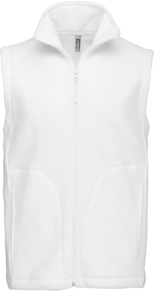 Microfleece Gilet "Luca" K 913 – Kariban in White