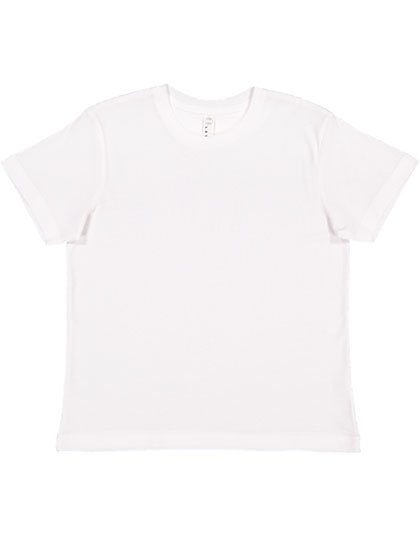 Youth Fine Jersey T-Shirt – Rabbit Skins in White