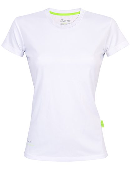 Ladies´ Evolution Tech Tee – CONA SPORTS in White