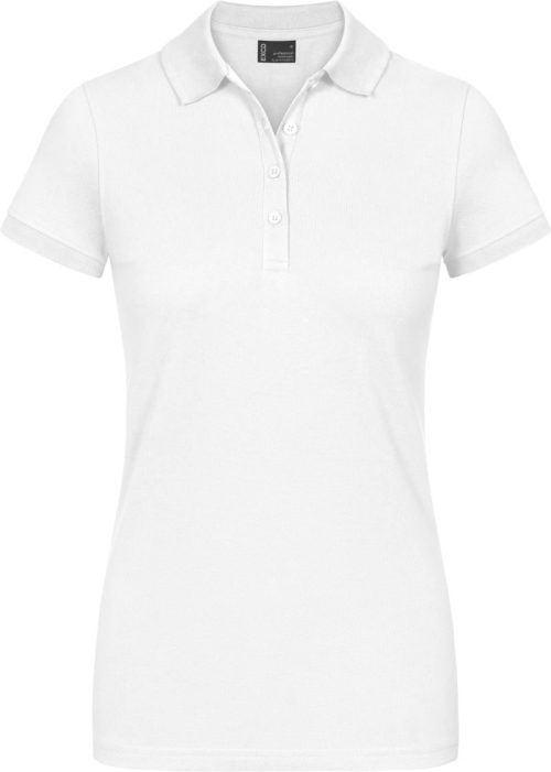 Damen Piqué Workwear Polo - EXCD 4405 – Promodoro in White