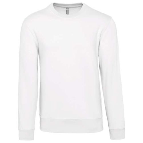 Crew Neck Sweatshirt – Kariban in White