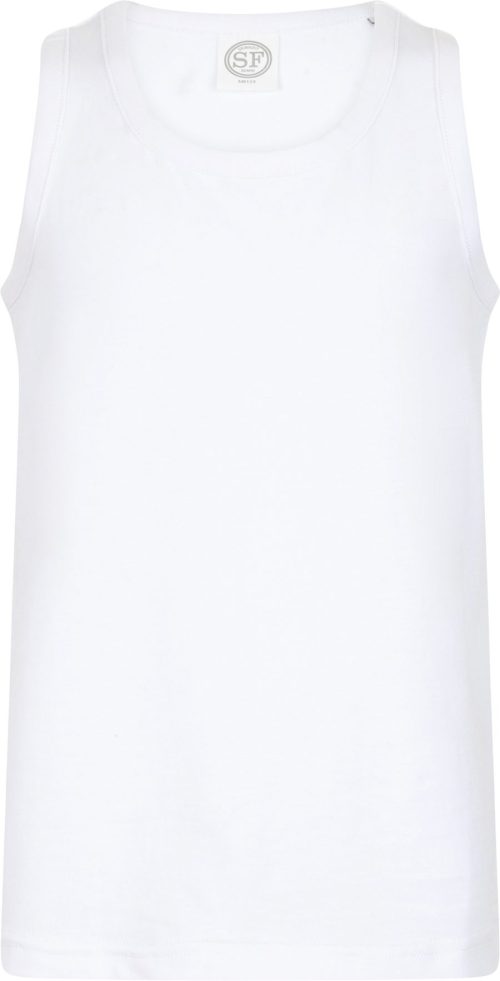 Kids´ Feel Good Stretch Vest – SF Clothing in White