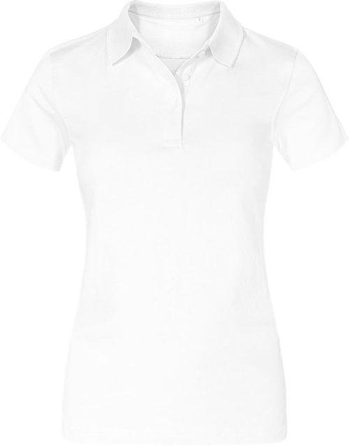 Damen Workwear Jersey Polo 4025 – Promodoro in White