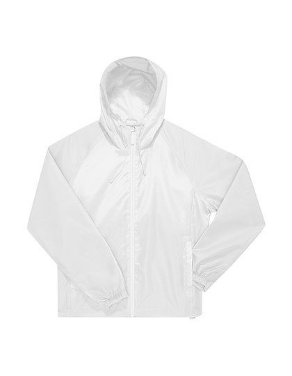 #Reset Windbreaker – B&C BE INSPIRED in White