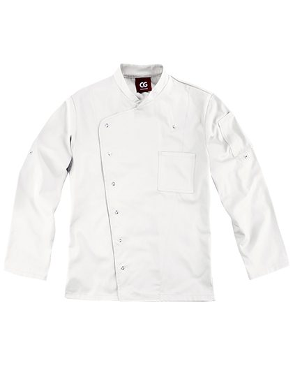 Men´s Chef Jacket Turin Classic – CG Workwear in White