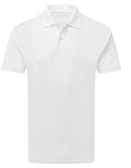 Men´s Premium Mercerised Polo – Asquith & Fox in White