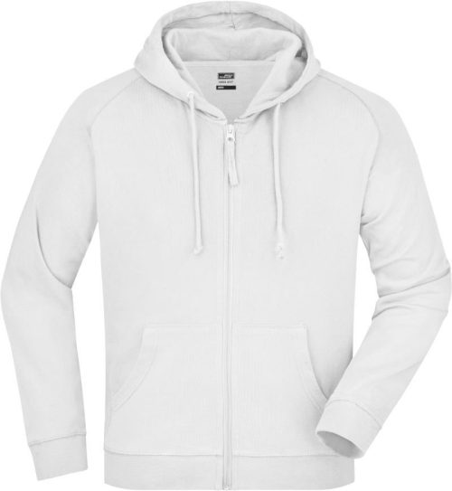 Kapuzen Sweatjacke JN 59 – Daiber in White