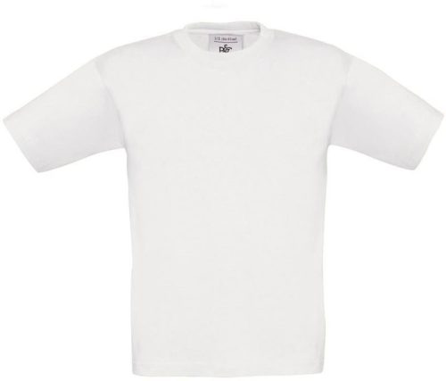 Kinder T-Shirt Exact 150 /kids – B&C in White