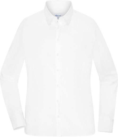 Mix Popeline Bluse langarm JN 1373 – Daiber in White