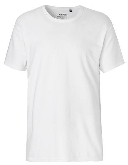 Men´s Interlock T-Shirt – Neutral in White