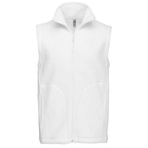 Luca - Men's Microfleece Gilet – Kariban in White