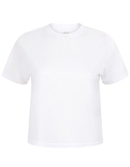 Women´s Cropped Boxy T – SF Clothing in White