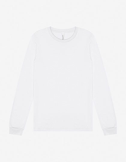 Unisex Jersey Long Sleeve Tee – Bella+Canvas in White