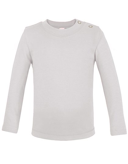 Long Sleeve Baby T-Shirt Polyester – Link Kids Wear in White