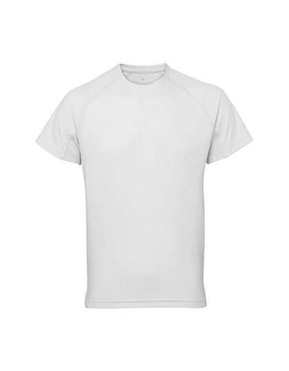 Men´s Panelled Tech Tee – TriDri® in White