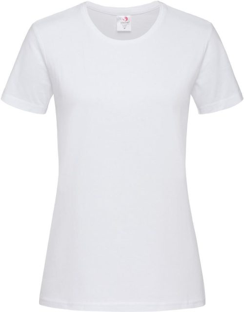 Schweres Damen T-Shirt Comfort T Women – Stedman in White