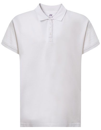 Ladies´ Curves Polo – JHK in White