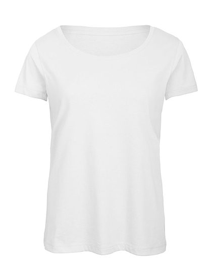 Women´s Triblend T-Shirt – B&C BE INSPIRED in White